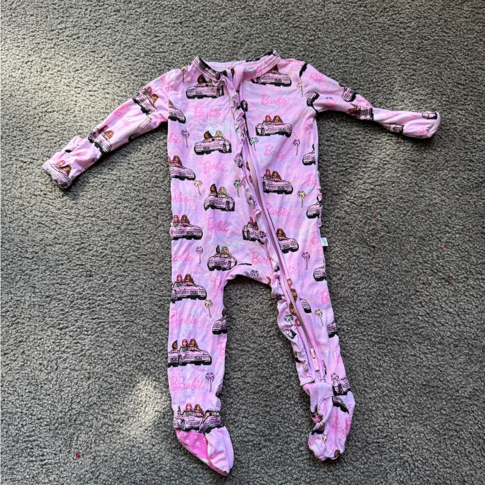 Posh Peanut Cruisin Barbie Footie - 0-3 months